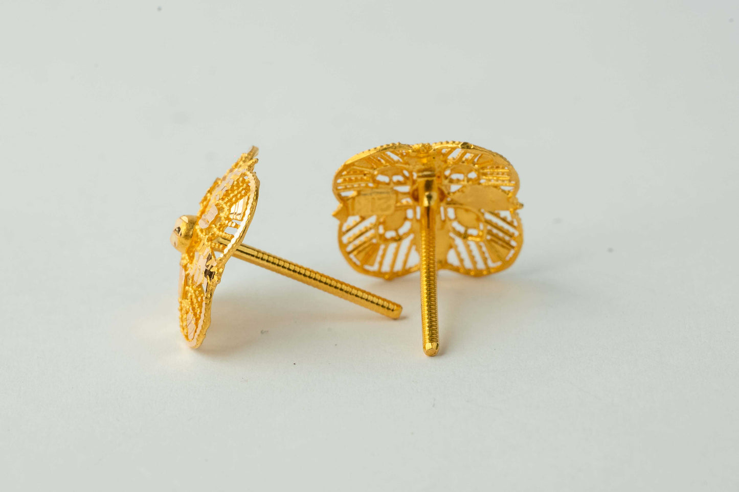 Delicate Floral Studs