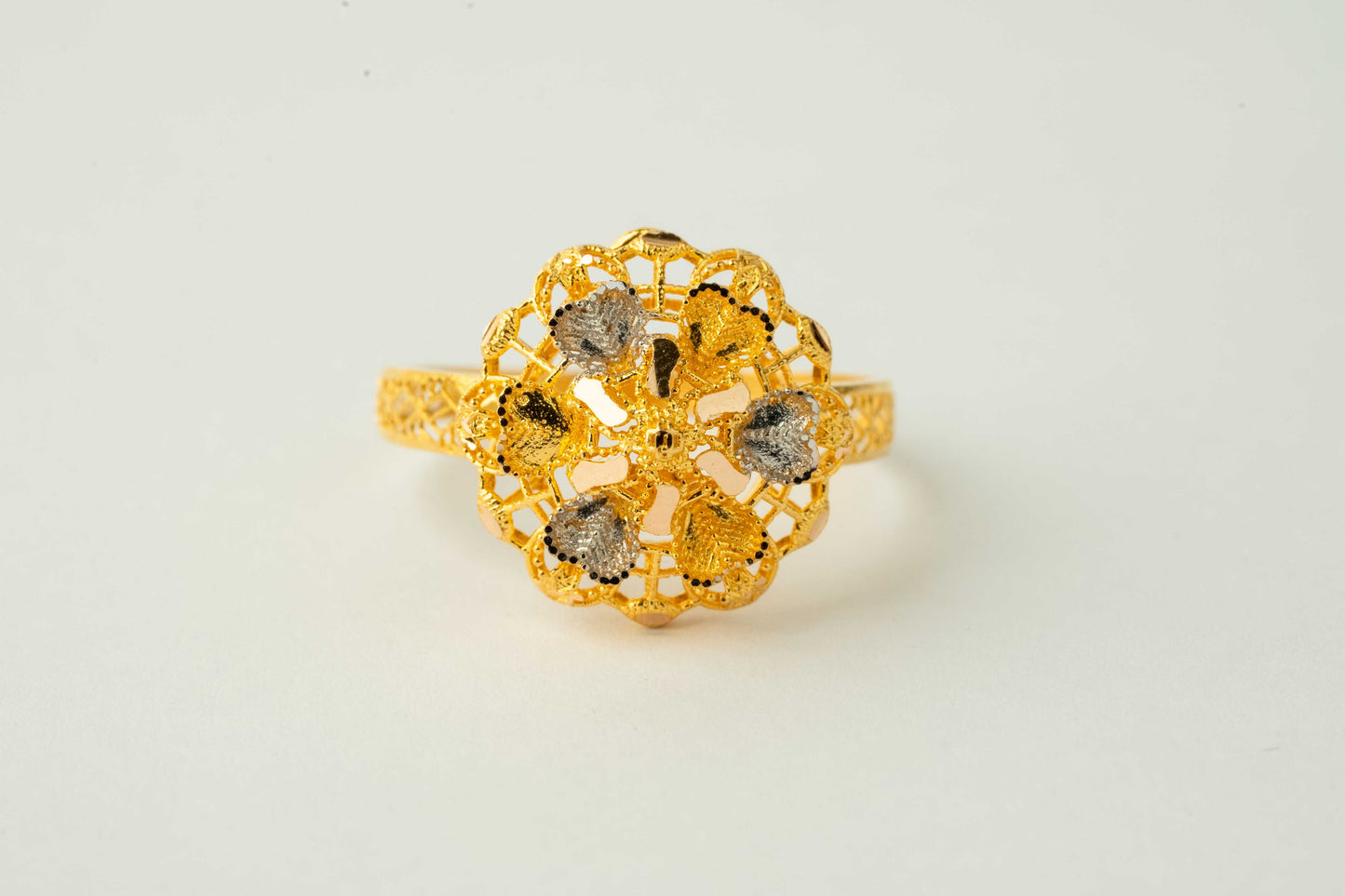 Flower Gold Ring