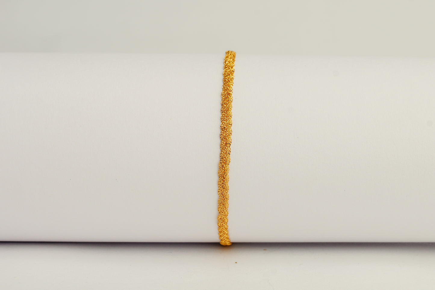 Braided Gold Bracelet