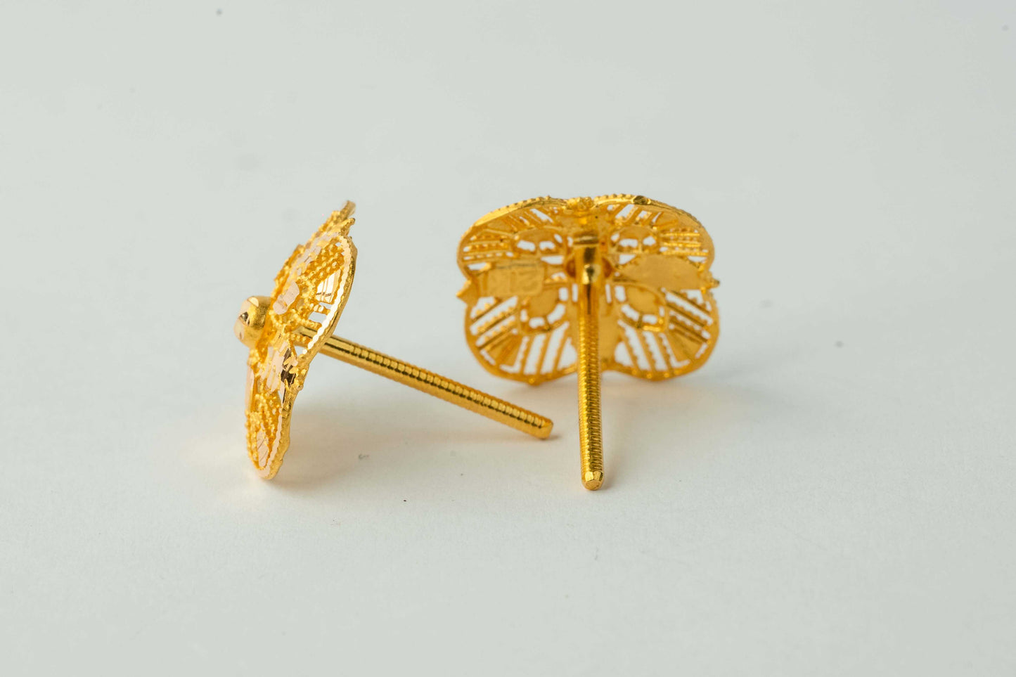 Delicate Floral Studs