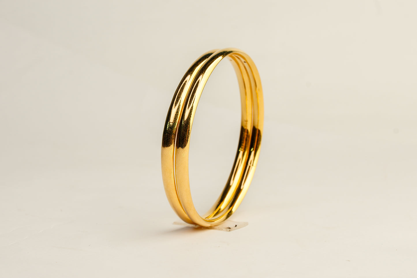 Shining Gold Bangles