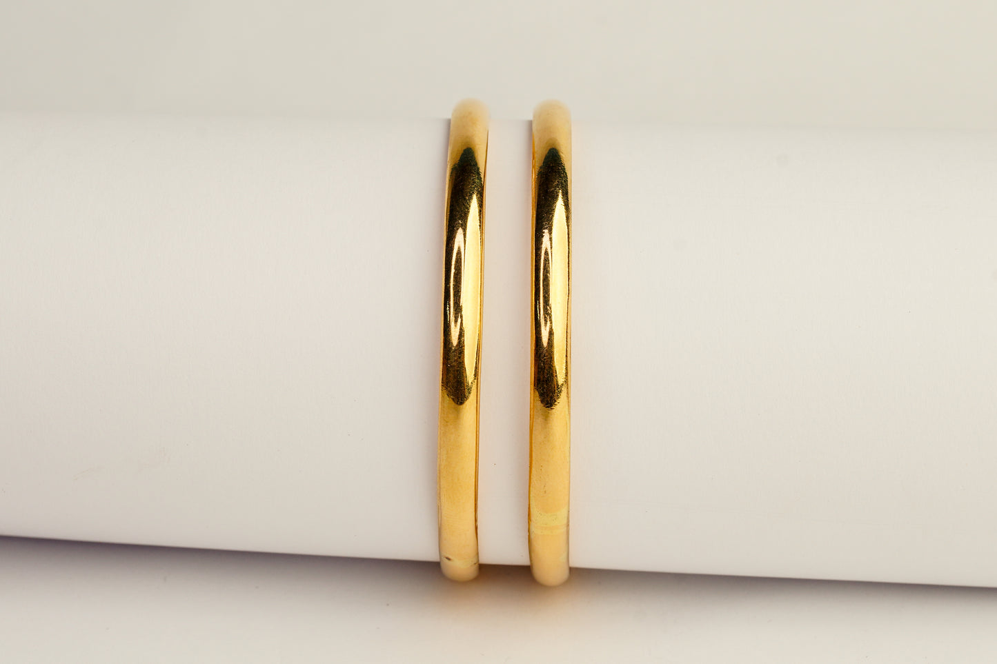 Shining Gold Bangles