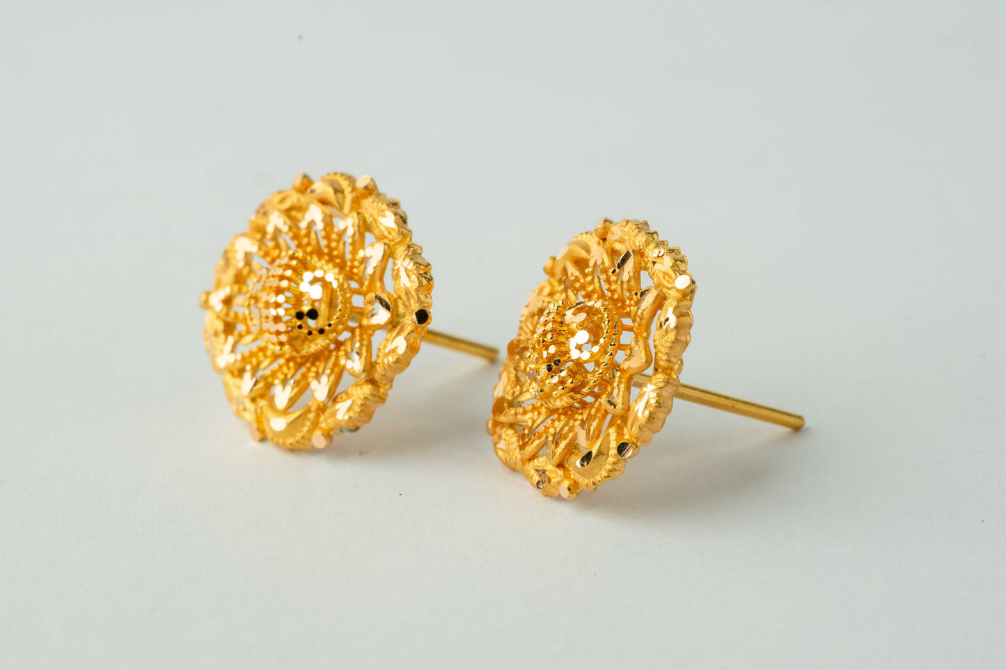 Delicate Floral Studs