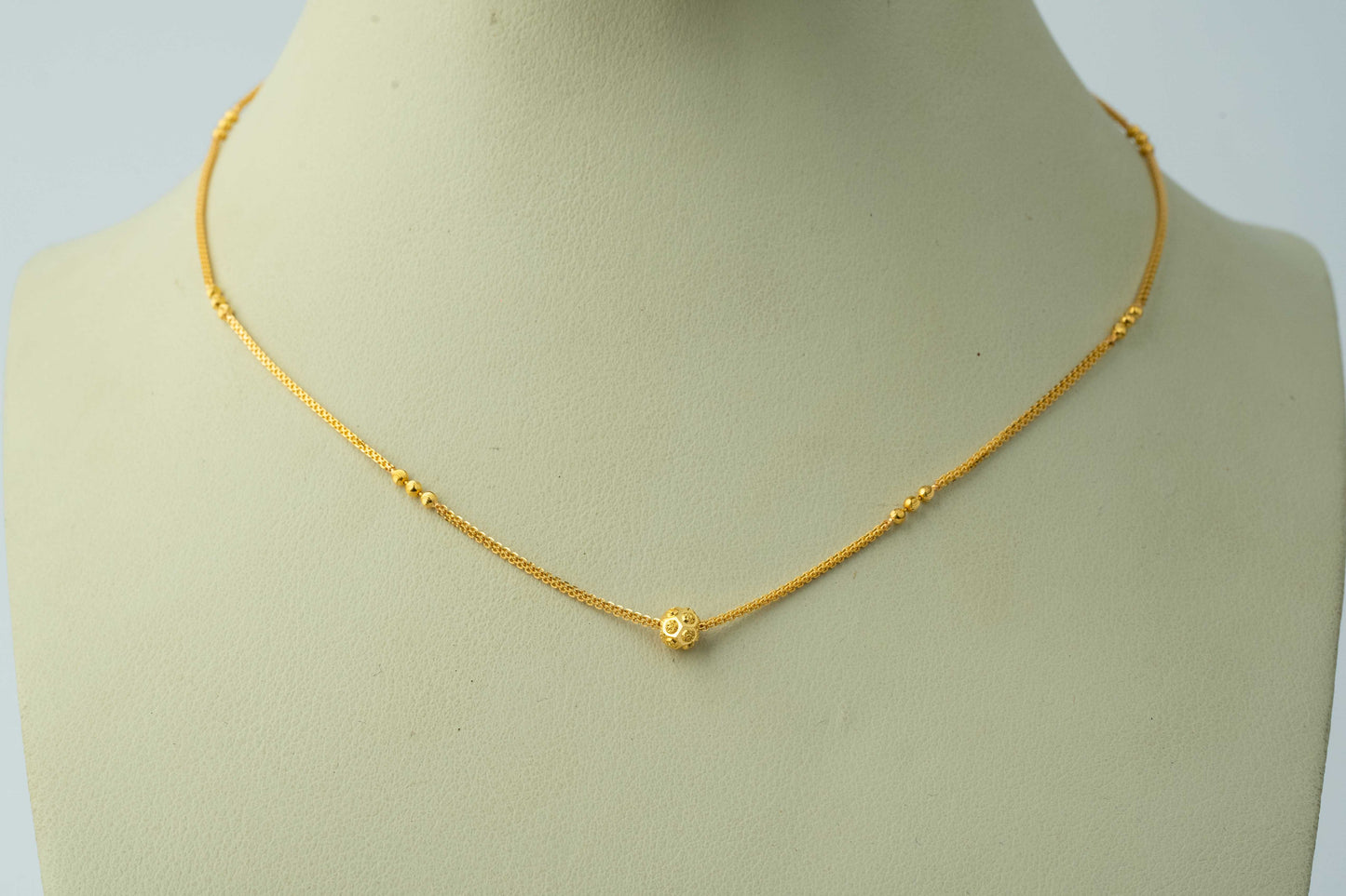 Multiple Gold Beads Chain