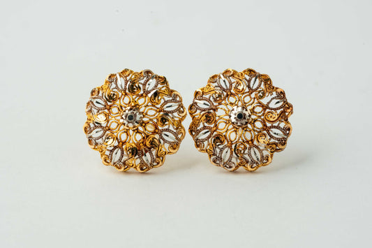 Netted Vintage Studs