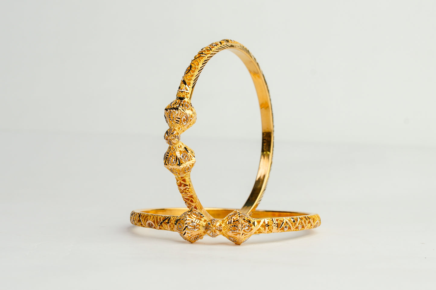 Nyssa Gold Bangles