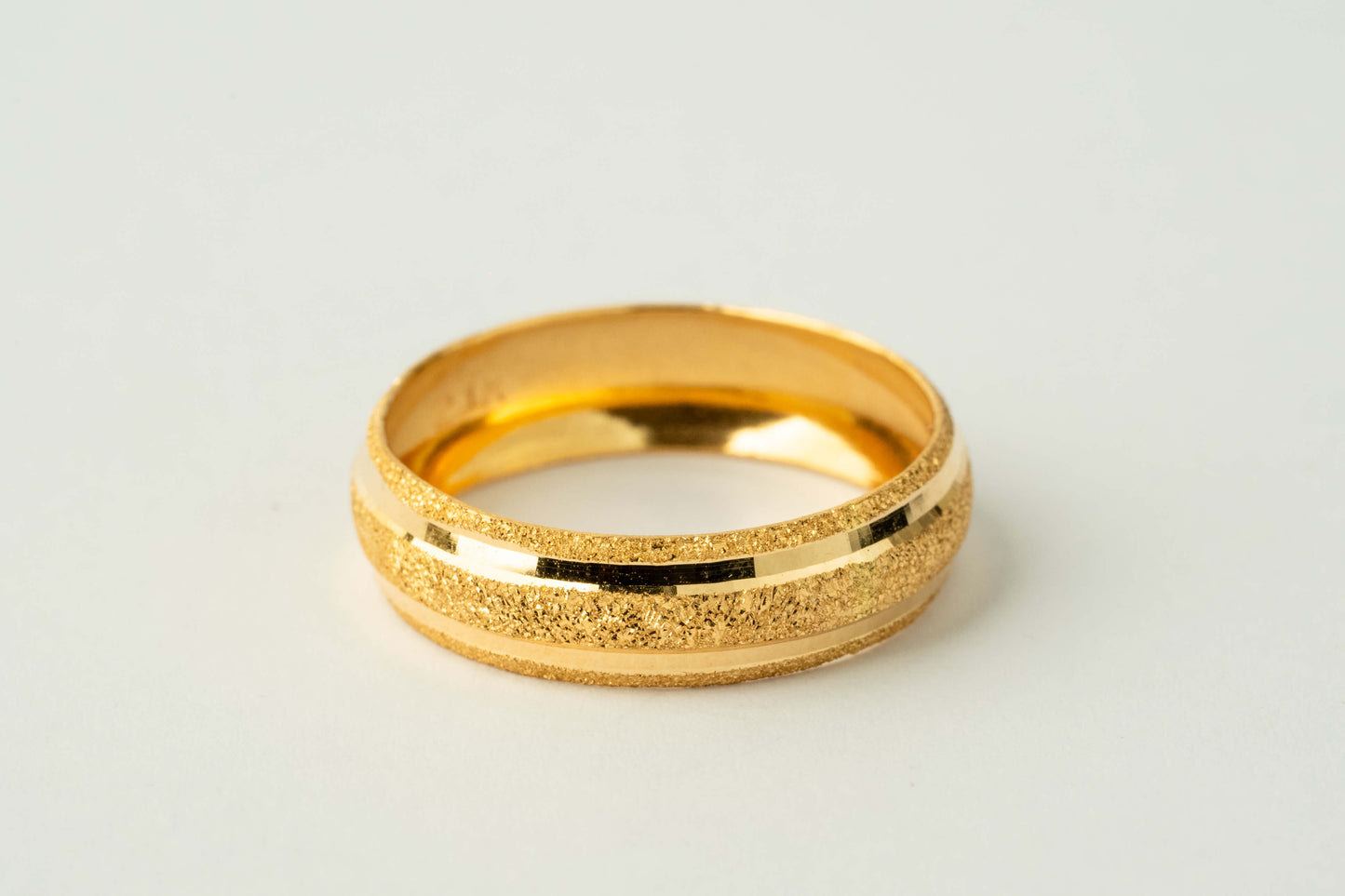 Textured Gold Band