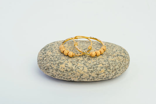 Zaria Gold Hoops